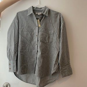 New Madewell Striped Shirt XS